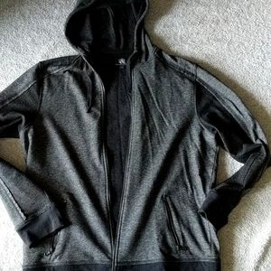 Charcoal Zip-Up Hoodie